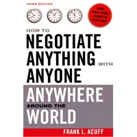 How to Negotiate Anything with Anyone Anywhere Around the World谈判无所不能