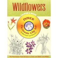 Wildflowers CD-ROM and Book野花（书和光盘）