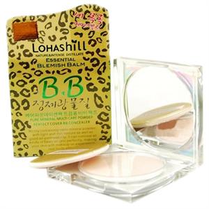 Lohashill 露韩饰 猎豹时尚精纯矿物倍护干湿两用bb粉饼10g