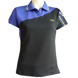 李宁女士POLO短袖APLE806-2黑XL