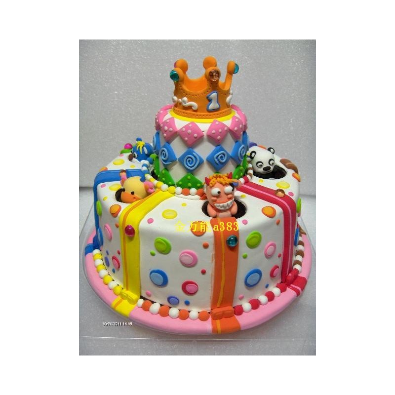 最新卡乐淘diy美工创意手工制作音乐旋转蛋糕