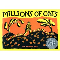 Millions of Cats (1929 Newbery Honor Book) 《一百万只猫》(1929年纽伯瑞银奖小说 ISBN9780142407080)