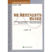 制度、制度变迁与企业行为：理论与实证