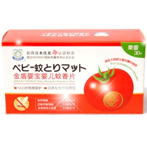 金盾婴宝蚊香片 （果香） 30片
