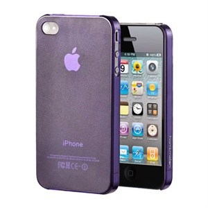 【当当自营】 hamimelon 哈密瓜 iphone4S外壳 iphone4保护套 清水套系列后壳 紫色