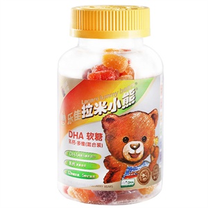 乐佳拉米小熊DHA混合软糖90粒