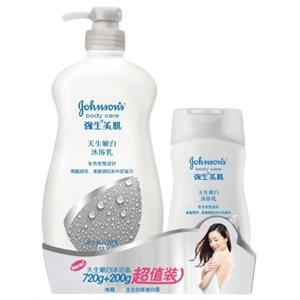 强生美肌 天生嫩白沐浴乳720g+200g超值装