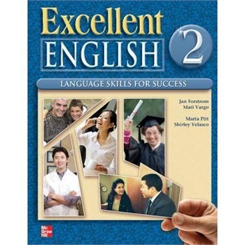 【预订】excellent english level 2 student book: language美国库房