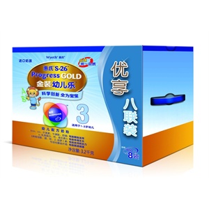 惠氏金装幼儿乐优享八联包400G*8