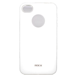 【当当自营】 ROCK洛克 iPhone4s/4 手机保护壳/保护套 跃动系列 (白色)