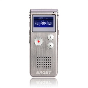 【当当销售配送】忆捷 R30 2G 录音笔 锂电池、声控录音、MP3/WAV