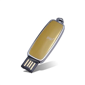 【当当销售配送】PQI 8GB U盘 i830 金黄色