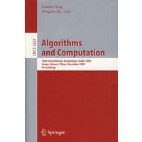 Algorithms and Computation 算法与计算
