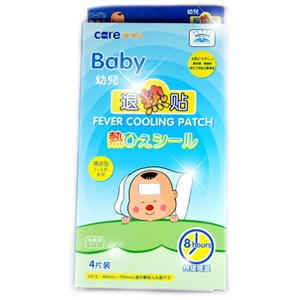 康馨儿care baby 婴儿退热贴（2-6岁） 4贴