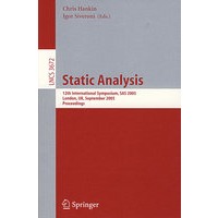 Static Analysis: 12th International Symposium, SAS 2005 静态分析/会议录