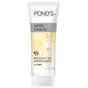 Ponds 旁氏 米粹润白洁面乳100g