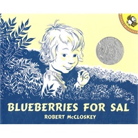 Blueberries for Sal (1949 Caldecott Honor Book) 小赛尔采蓝莓 (1949年凯迪克银奖绘本 ISBN9780140501698)