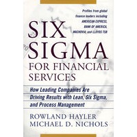 银行服务业流程管理-六西格玛 Six sigma for financial service by Hayler, Rowland？？ Nichols, Michael