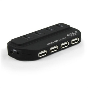 【当当自营】智慧型集线器USB HUB204BK