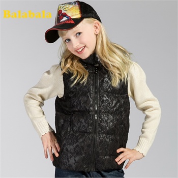 <em>巴拉巴拉</em> 女款<em>羽绒</em>背心7214100002小组,<em>巴拉</em>