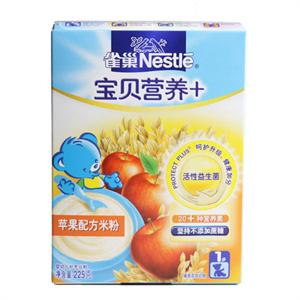 雀巢 苹果米粉 225g/盒