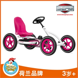 欢乐国 BERG 粉色卡丁车 Buddy White BG24206100