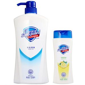 舒肤佳 柠檬清新型沐浴露720ml+180ml