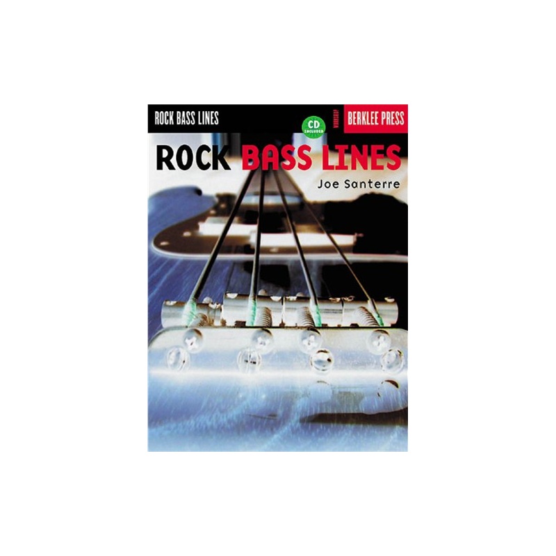 【ROCK BASS LINES CD\/PKG BERKLEE PR