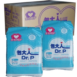 包大人 成人纸尿裤基本型L10片 8包/箱
