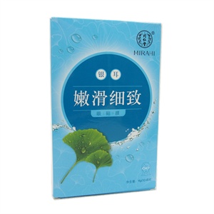 同仁堂 银耳嫩滑细致眼贴膜4g/片*6对