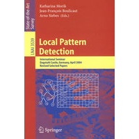 Local Pattern Detection（局部模式检测/2004国际会议录）