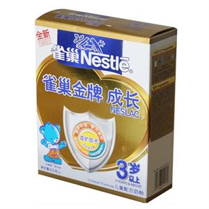 雀巢 金牌成长奶粉3+双歧杆菌升级配方400g/盒(3岁以上)