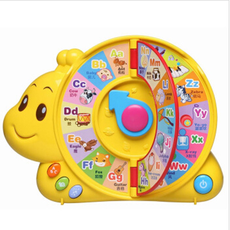 【英纷智力英文蜗牛音乐学习婴幼儿早教益智玩