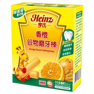 亨氏 香橙磨牙棒64g