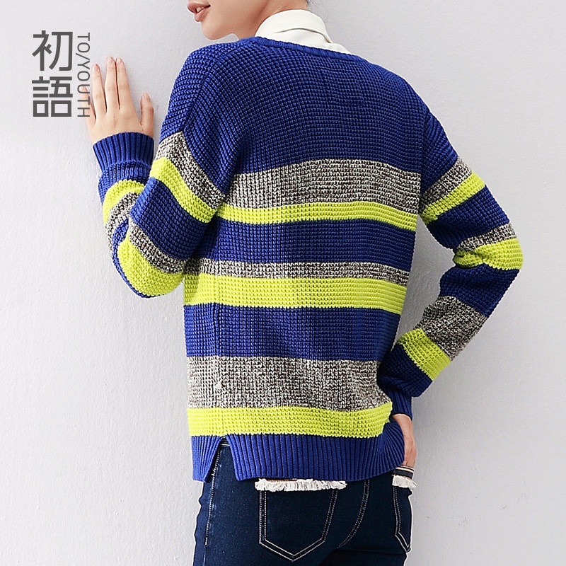 【初语<em>2014冬季</em>新款 <em>毛衣外套</em>学院风大码显瘦