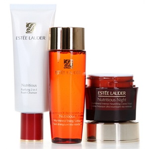Estée Lauder 雅诗兰黛 红石榴晚霜套装（晚霜50ml+水100ml洗面75ml)