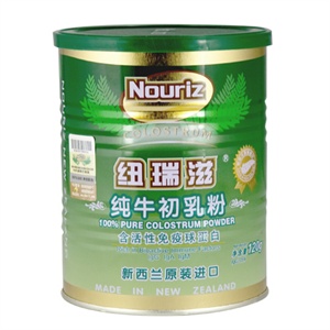 纽瑞滋 纯牛初乳粉 120g