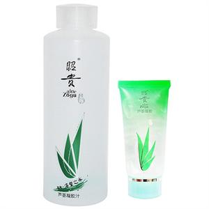 昭贵芦荟凝胶汁400ml促销装（买昭贵芦荟凝胶汁400ml赠昭贵芦荟凝胶36g）
