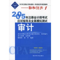 2005年注册会计师考试应试指导及全真模拟测试.审计（附超值回报卡）——2005年注册会计师全国统一考试指定用书配套辅导-轻松过关1