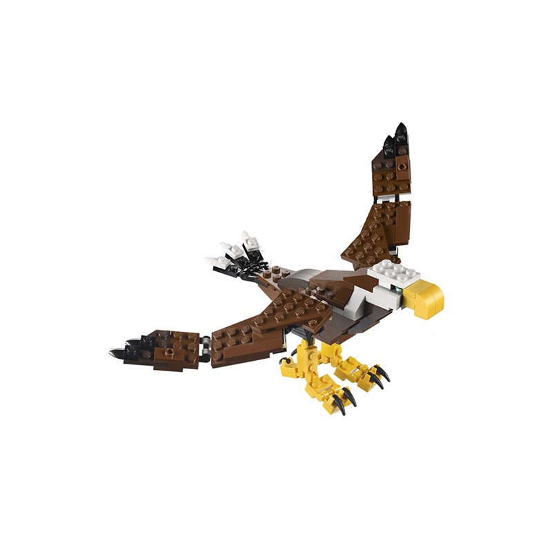 LEGO 乐高 CREATOR创意百变系列 百变猎鹰 儿童益智积木拼插玩具 L31004