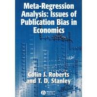Meta-regression analysis元回归分析：经济学大众倾向问题