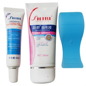 诗碧 脱毛液（加强型)60ml (送30ml滋养修护乳)