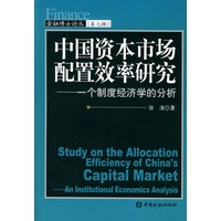 中国资本市场配置效率研究：一个制度经济学的分析——金融博士论丛.第七辑