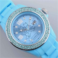 TIME100 十二星座之双子座水钻果冻女表