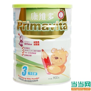 康维多金装幼儿成长型配方奶粉 900g