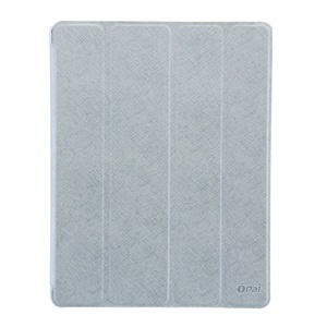 【当当自营】 iPai爱派 iPad2 保护套 智能休眠超薄斜十字纹 银色