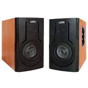 【当当自营】EARSON 耳神 ER1008C木质音箱 2.0立体声对箱