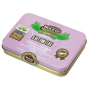 纽瑞滋海藻DHA核桃油孕妇专用软胶囊10粒/盒