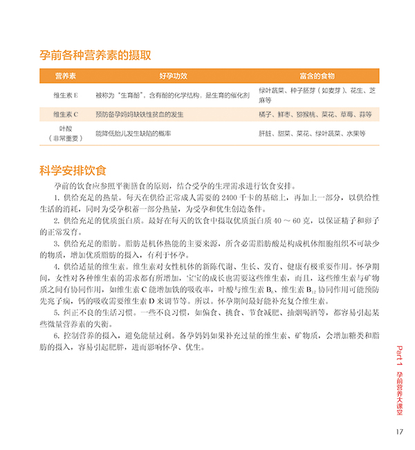 备孕怀孕同步营养圣经-随书附赠营养健康月子餐全彩挂图