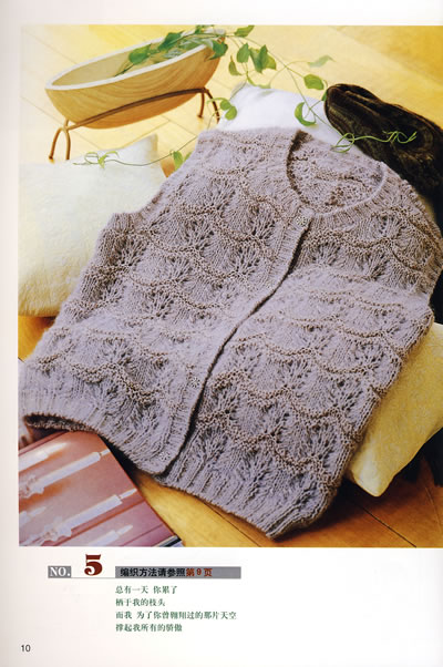 最新<em>中老年毛衣编织实例</em>